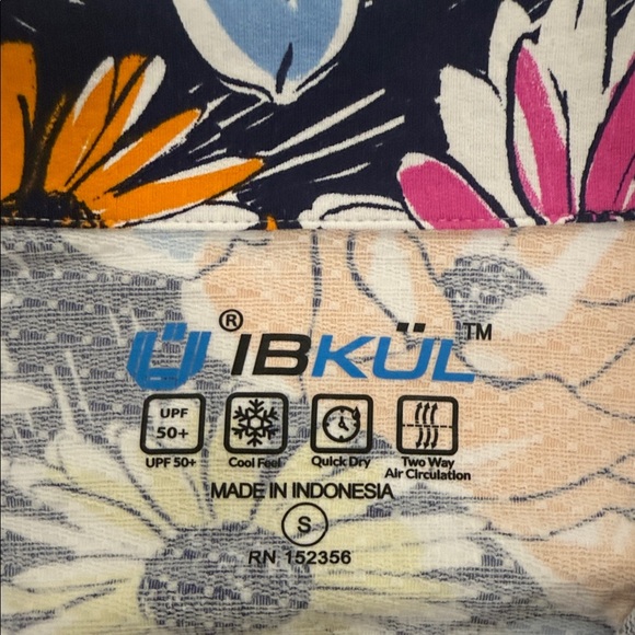 IBKUL Multicolor Floral Top - Picture 1 of 5